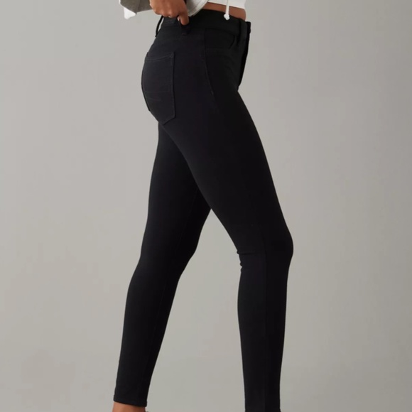 American Eagle NE(X)T Level Stretch Skinny Black Jeans Women’s Size 4 - Picture 1 of 6
